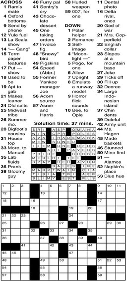 CROSSWORD