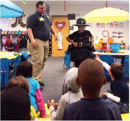 Avondale kids get a special visitor…