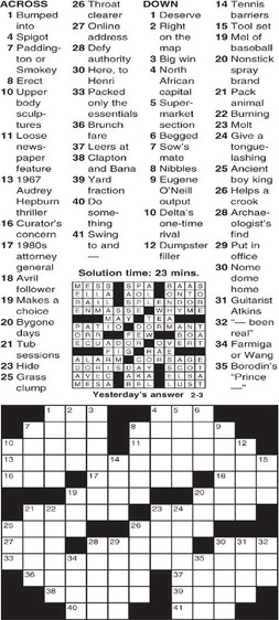 CROSSWORD