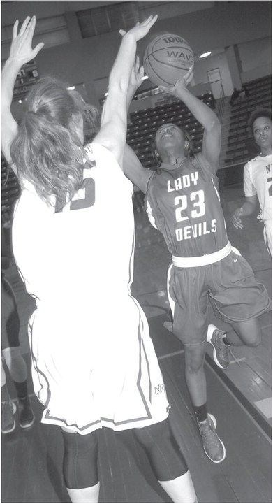 Lady Blue  Devils lose thriller