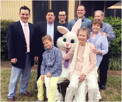 A Four Generation Easter Pic