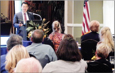 Special guest at  Realtors’  Luncheon