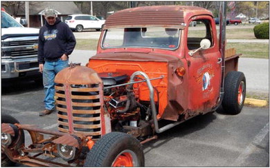 Rat Rod at the Shake Shack