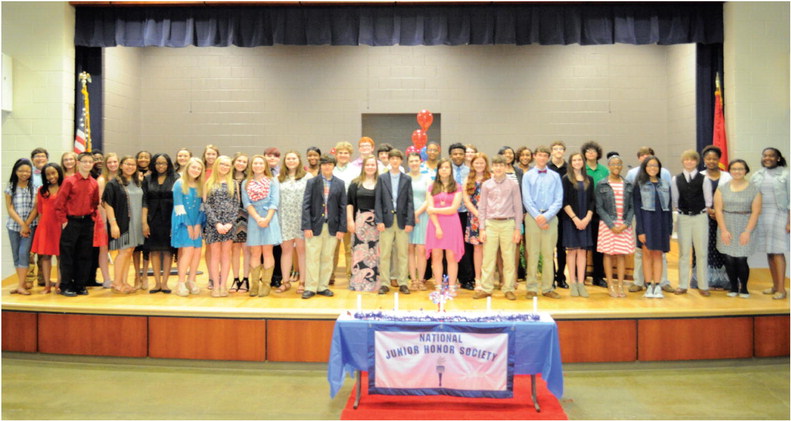 MJHS NJHS inductees