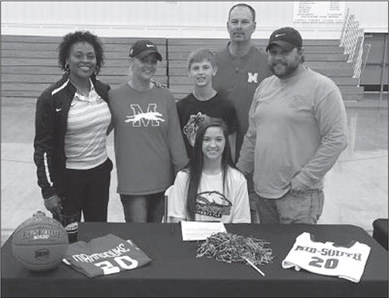 Lady Greyhounds sign  Marmaduke guard