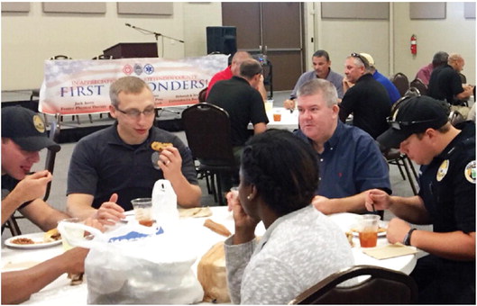 Feeding our first responders a free lunch