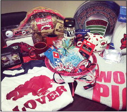 CASA holding 2nd annual ‘ Ultimate Razorback Fan’ gift basket drawing