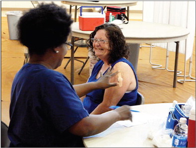 ADH holds flu shot, mammogram clinic