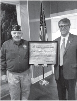 American Legion presents community service award to West Memphis Rotary