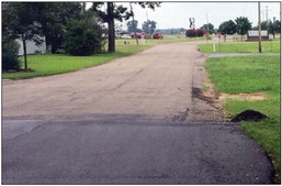 Don’t worry! It turns out it wasn’t a volcano forming in  Marion at all — just a small mound of asphalt.