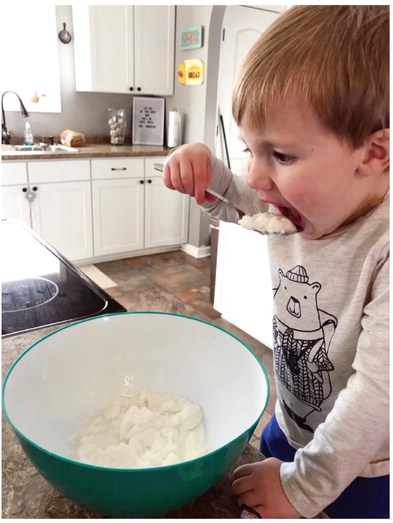 We all scream for snow cream!