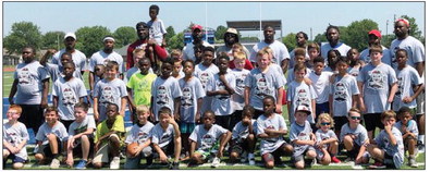 Youth football camp