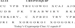 12-11 CRYPTOQUIP