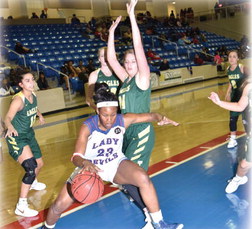 Lady Devil seniors win in last home game